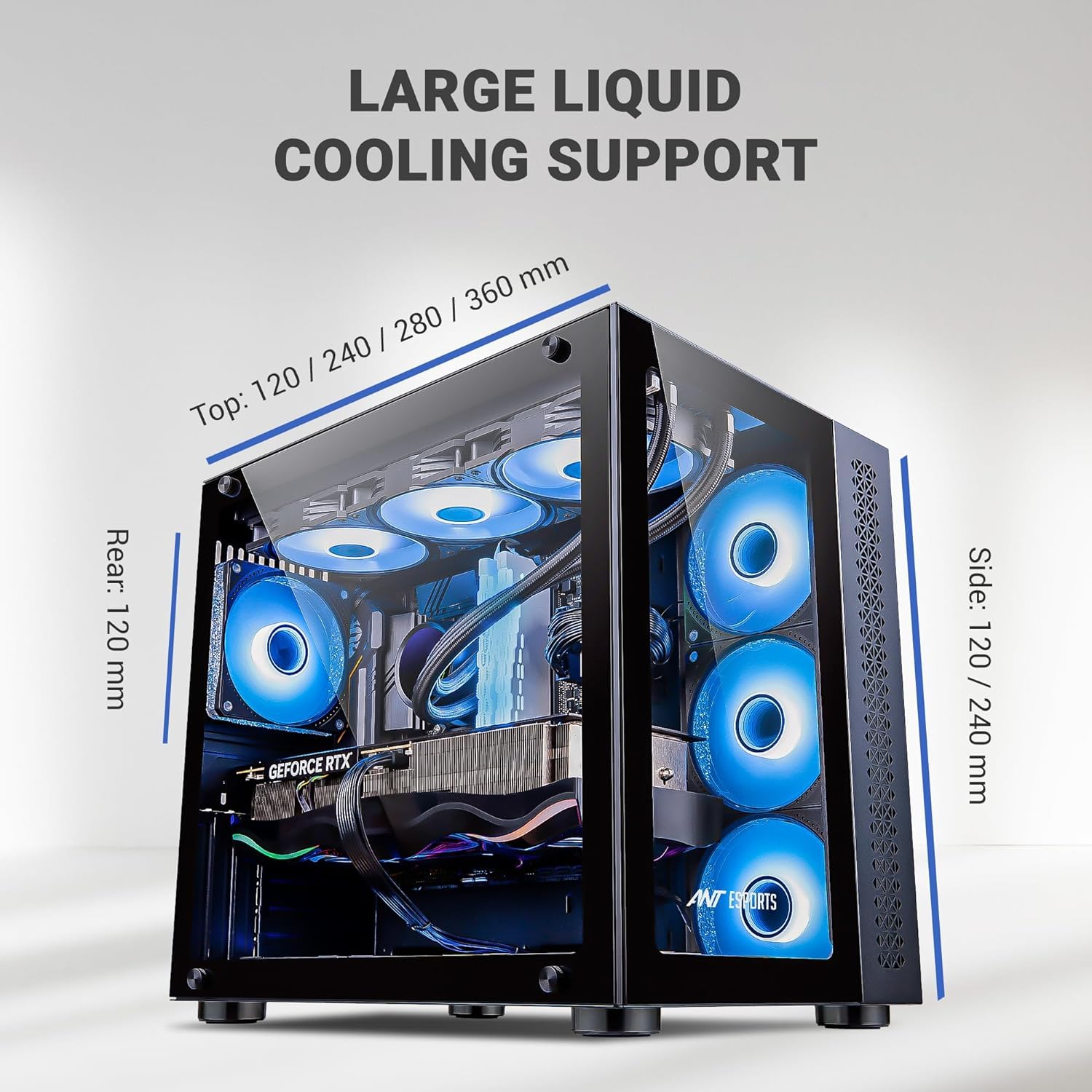 Fusionit Core i7 Gaming PC | 12700F, GTX 1650, 32GB RAM, 250GB